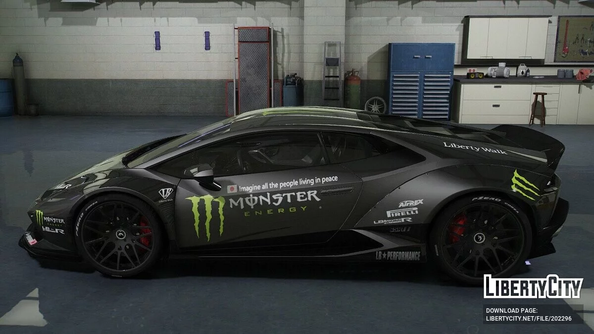 Lamborghini Huracan LP 610 Liberty Walk / GTA 5