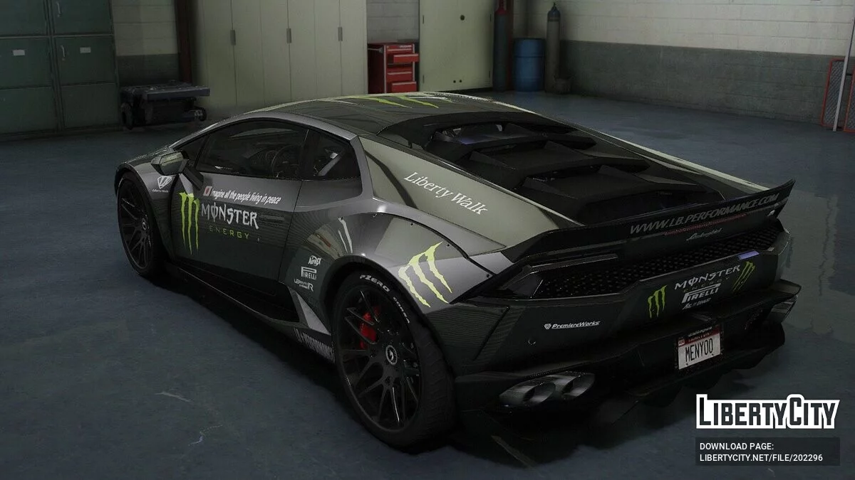 Lamborghini Huracan LP 610 Liberty Walk / GTA 5