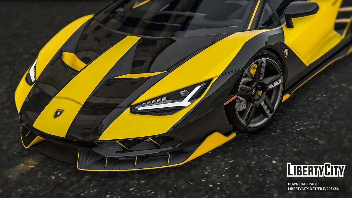 2016 Lamborghini Centenario LP770-4 Carbon Pack / GTA 5