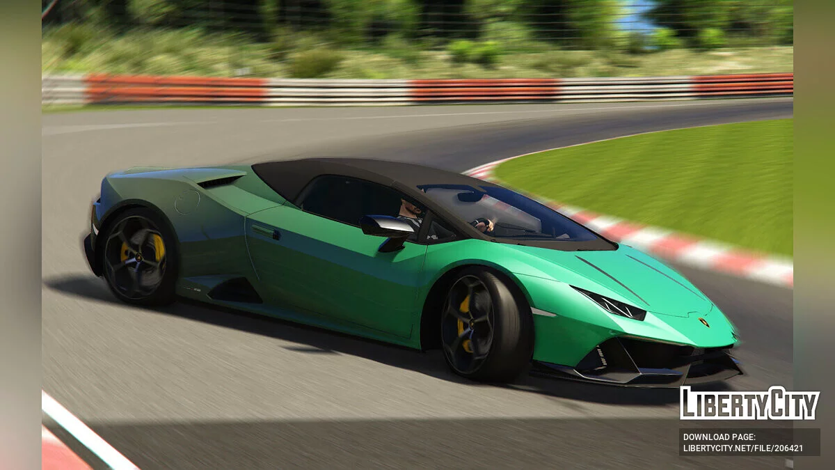 2020 Lamborghini Huracan Evo Spyder The Burnt Green / GTA 5
