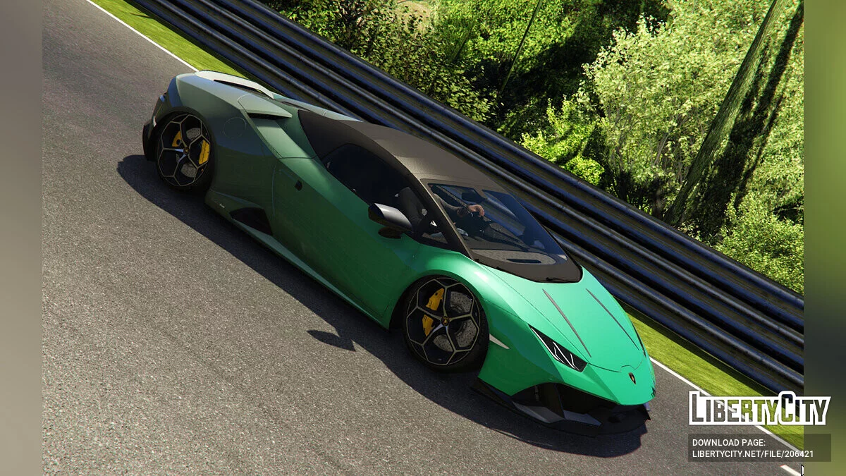 2020 Lamborghini Huracan Evo Spyder The Burnt Green / GTA 5