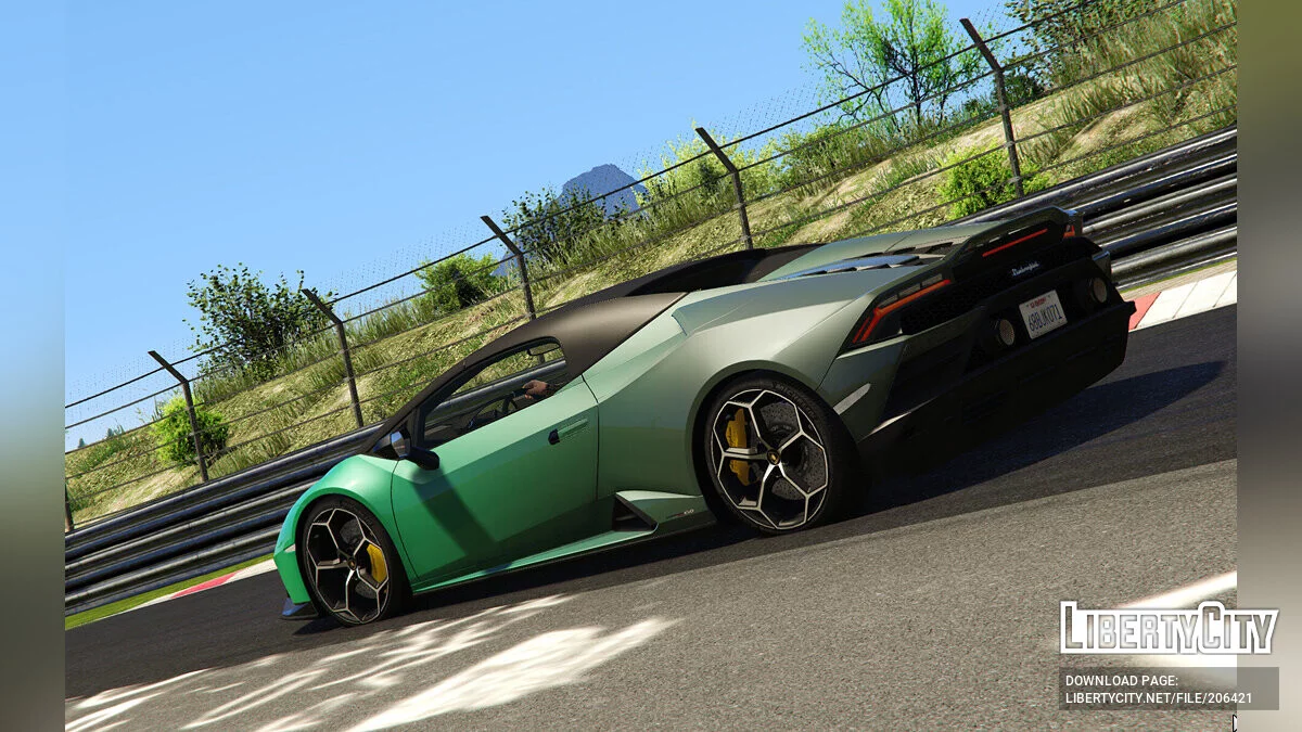 2020 Lamborghini Huracan Evo Spyder The Burnt Green / GTA 5