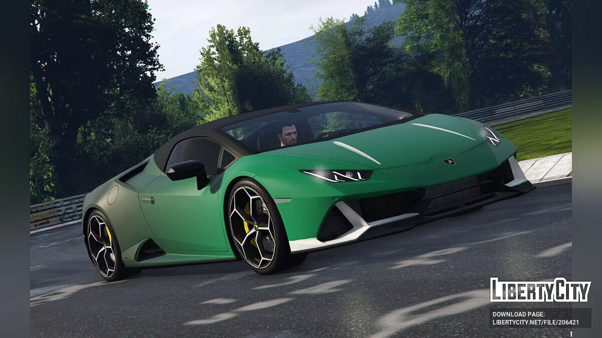 2020 Lamborghini Huracan Evo Spyder The Burnt Green / GTA 5