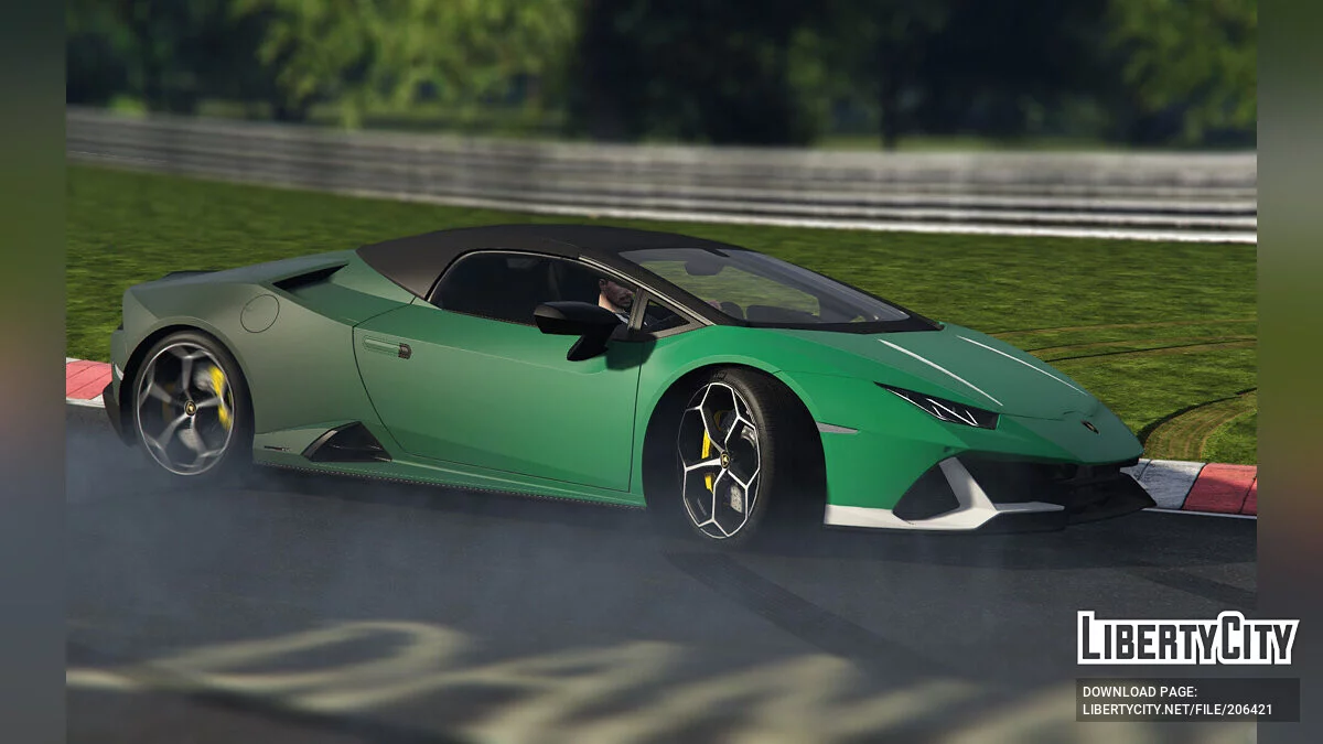 2020 Lamborghini Huracan Evo Spyder The Burnt Green / GTA 5