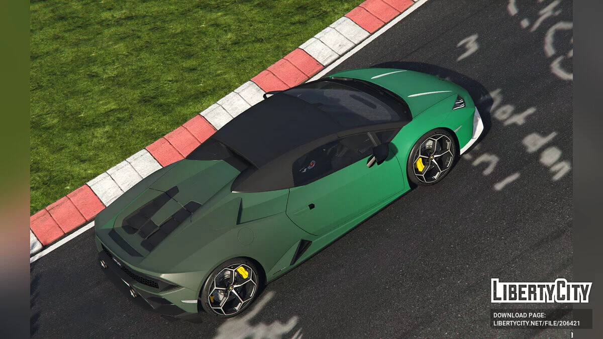 2020 Lamborghini Huracan Evo Spyder The Burnt Green / GTA 5