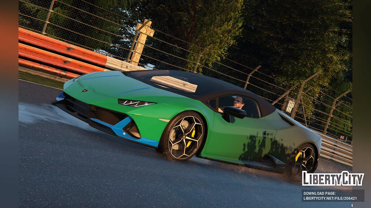 2020 Lamborghini Huracan Evo Spyder The Burnt Green / GTA 5