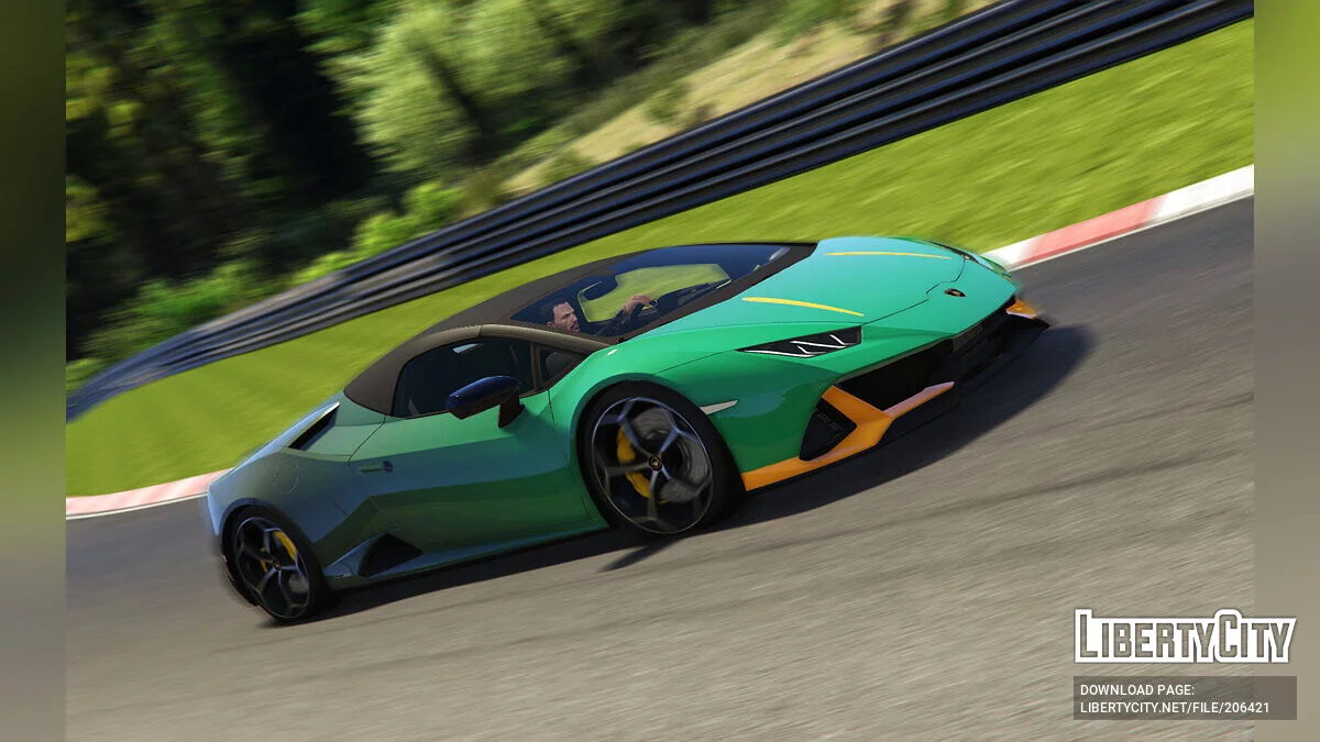 2020 Lamborghini Huracan Evo Spyder The Burnt Green / GTA 5