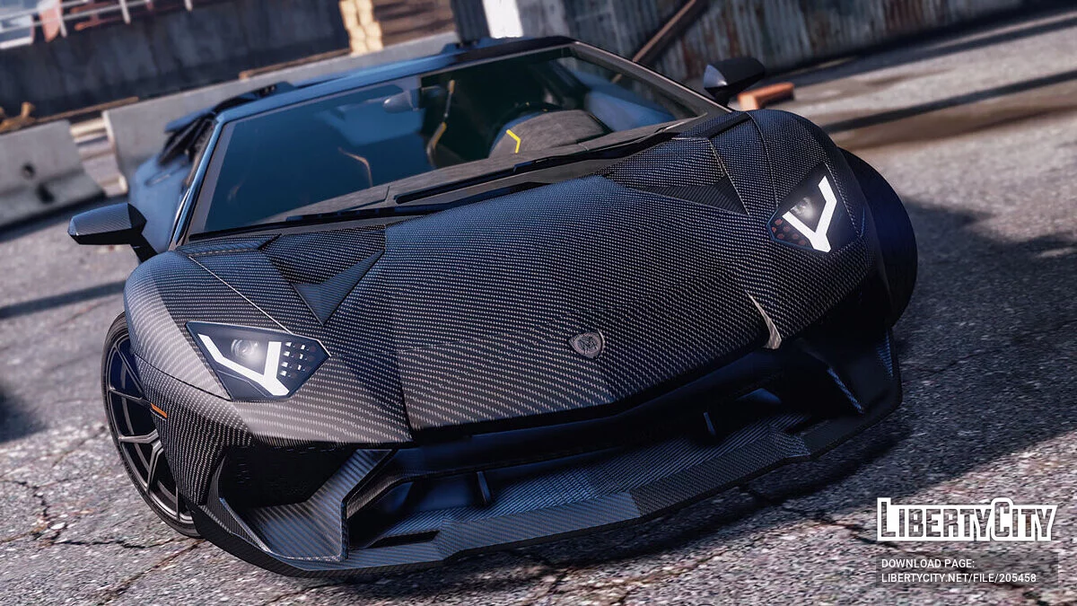 Lamborghini Aventador LP700- Roadster Carbonado / GTA 5