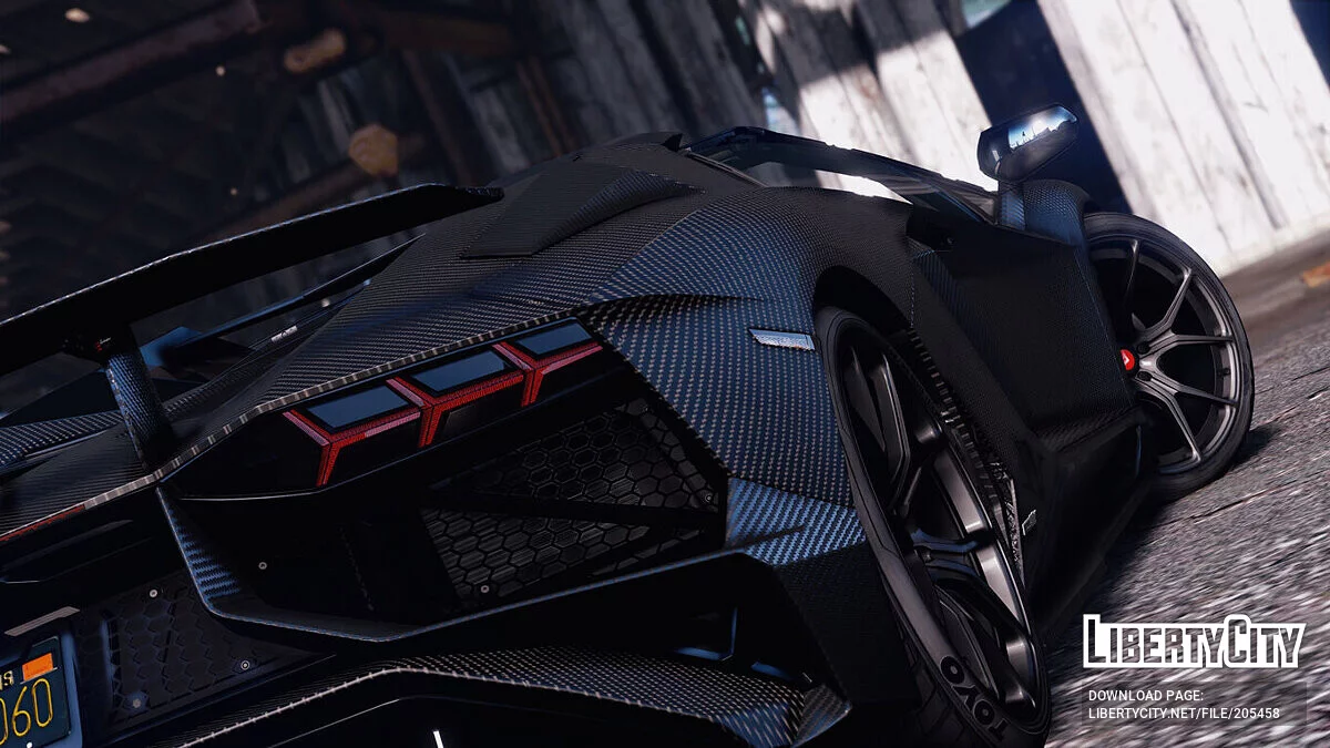 Lamborghini Aventador LP700- Roadster Carbonado / GTA 5