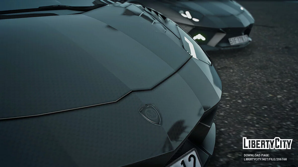 Lamborghini Aventador Mansory Carbonado Apertos Full Carbon v1.0 / GTA 5