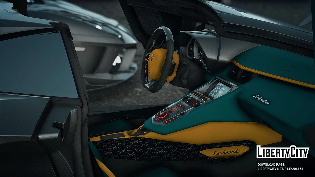 Lamborghini Aventador Mansory Carbonado Apertos Full Carbon v1.0 / GTA 5