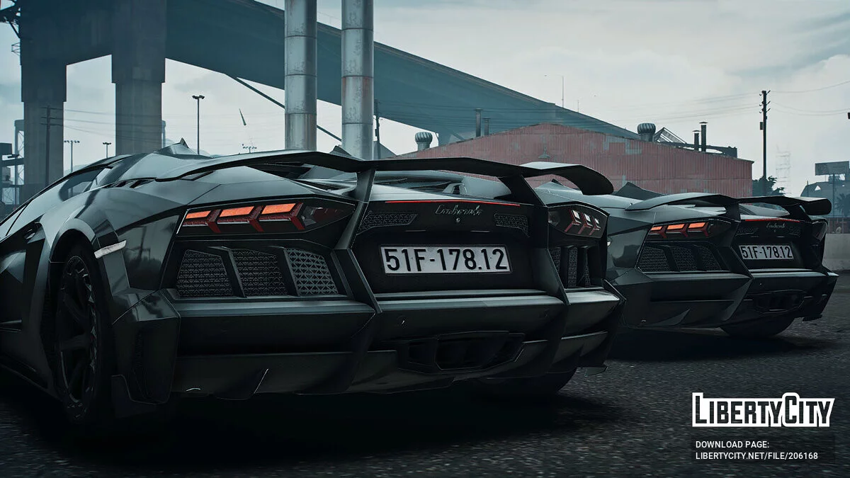 Lamborghini Aventador Mansory Carbonado Apertos Full Carbon v1.0 / GTA 5