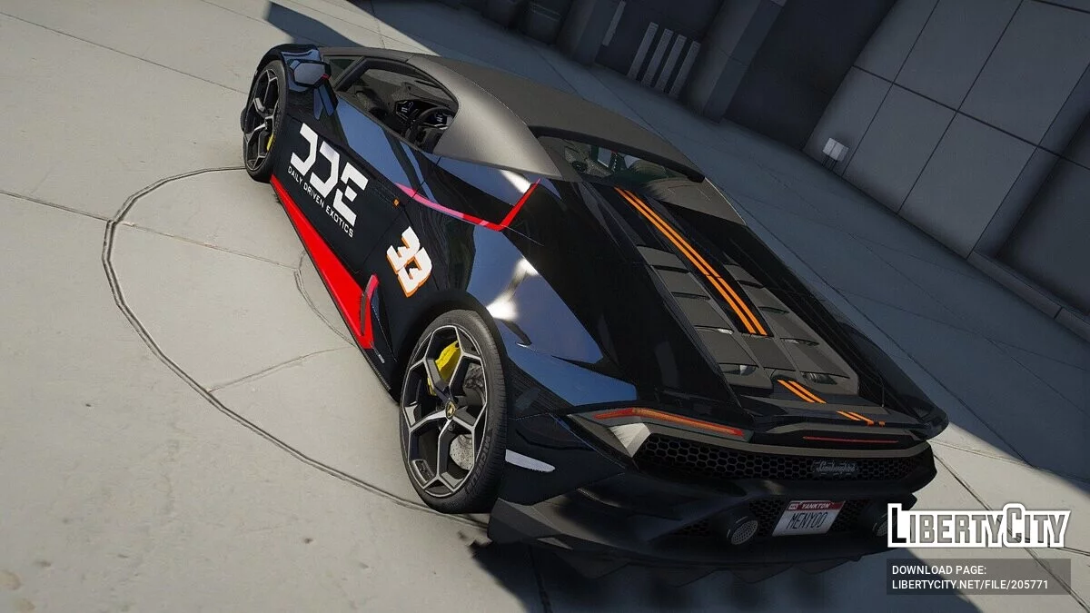 Lamborghini Huracan Evo Spyder Daily Driven Exotics / GTA 5