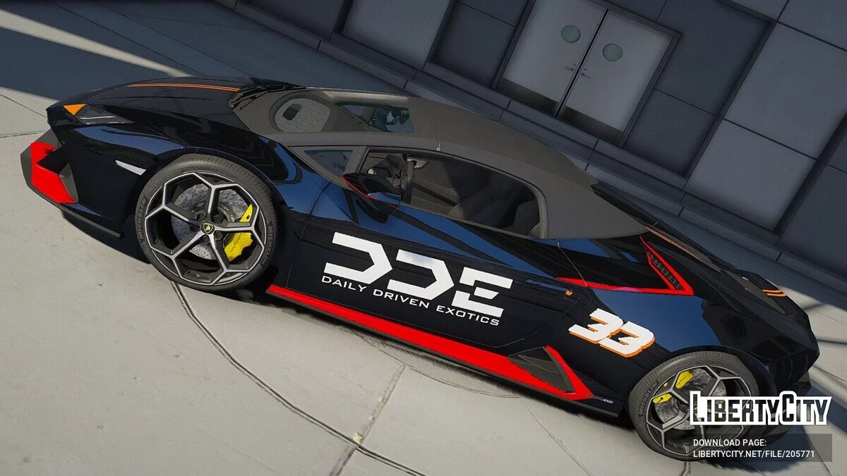 Lamborghini Huracan Evo Spyder Daily Driven Exotics / GTA 5