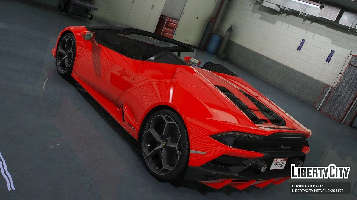 Lamborghini Huracan Evo Spyder / GTA 5