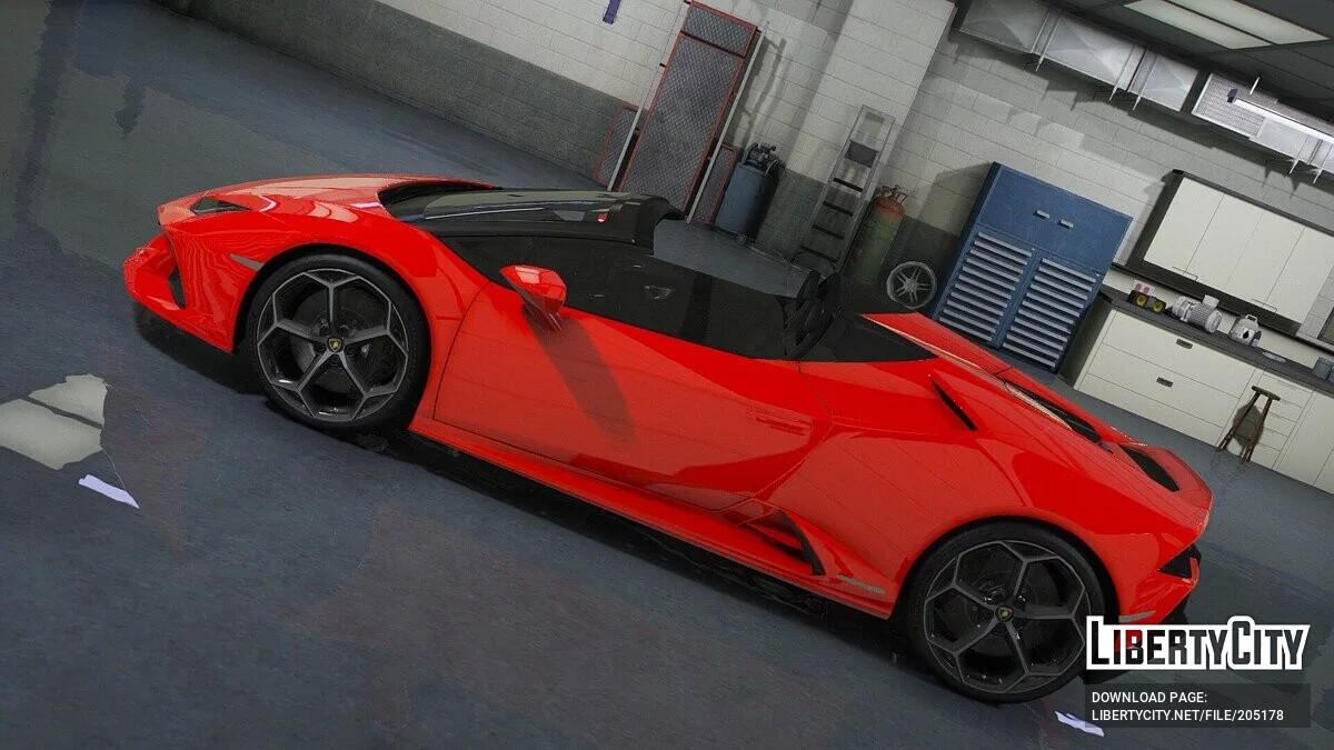 Lamborghini Huracan Evo Spyder / GTA 5
