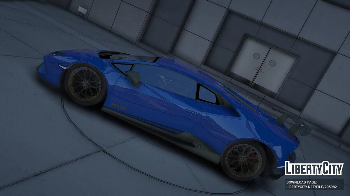 Lamborghini Huracan Performance Enestuninggaragedesign v1.0 / GTA 5