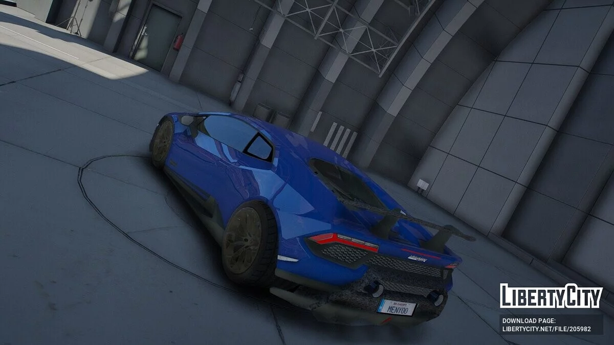 Lamborghini Huracan Performance Enestuninggaragedesign v1.0 / GTA 5