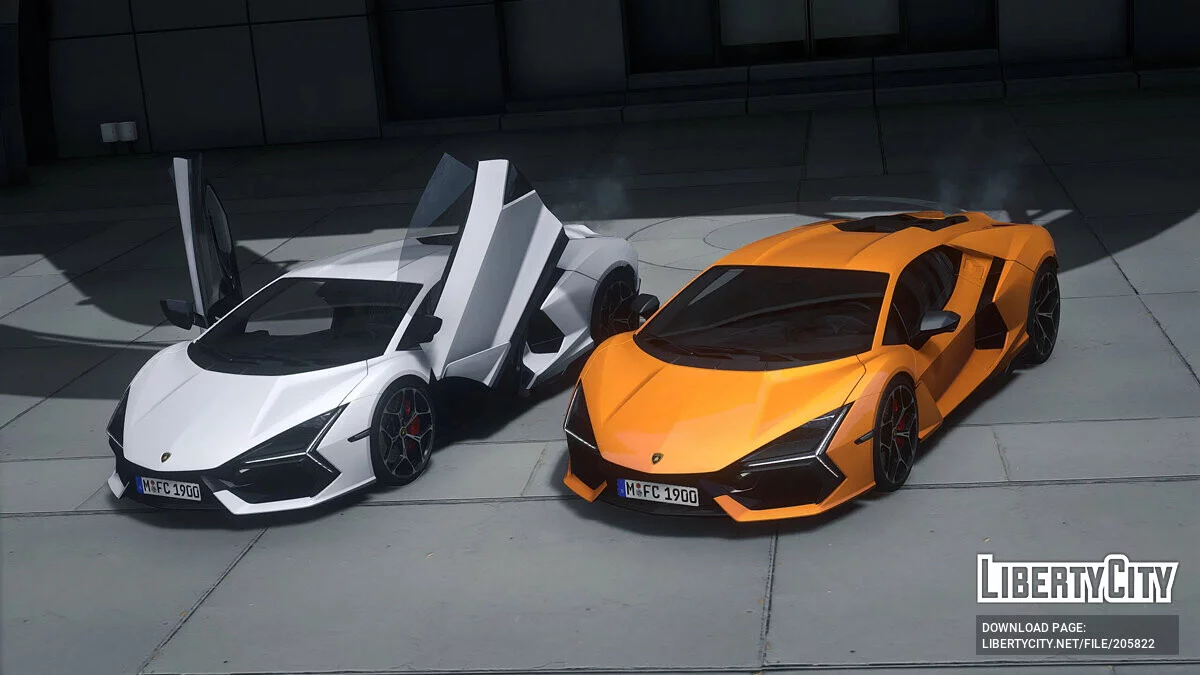 Lamborghini Revuelto 2024 V1.0 / GTA 5