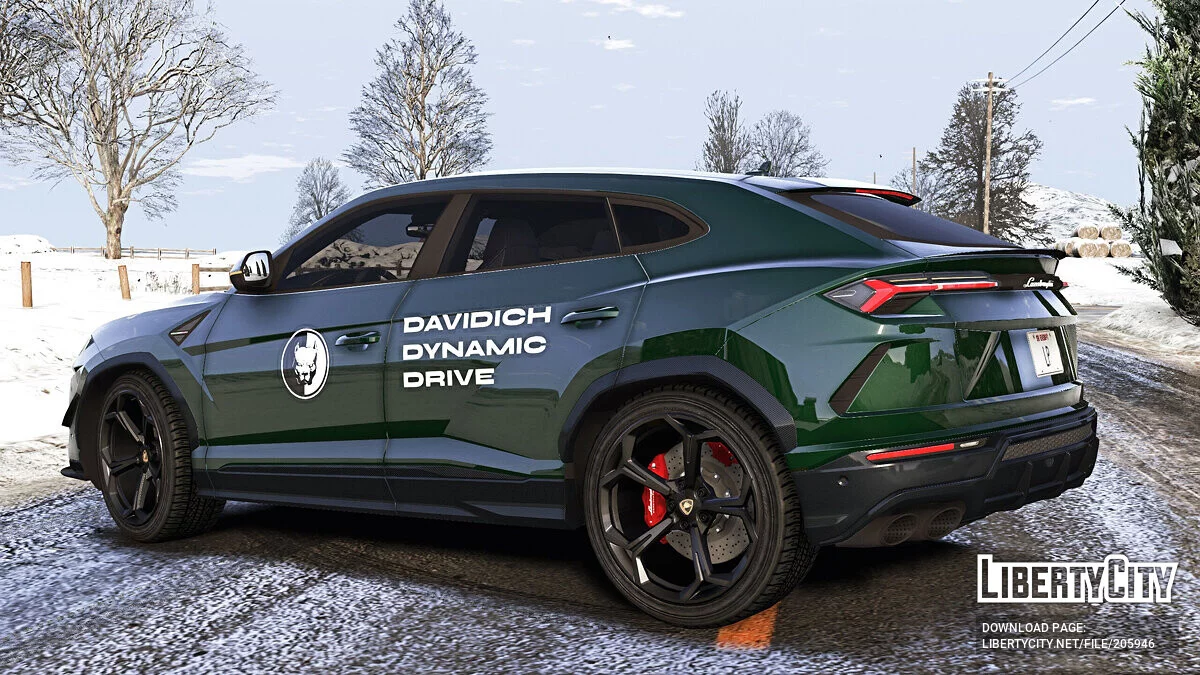 Lamborghini Urus DAVIDICH DYNAMIC DRIVE D3 v1.0 / GTA 5