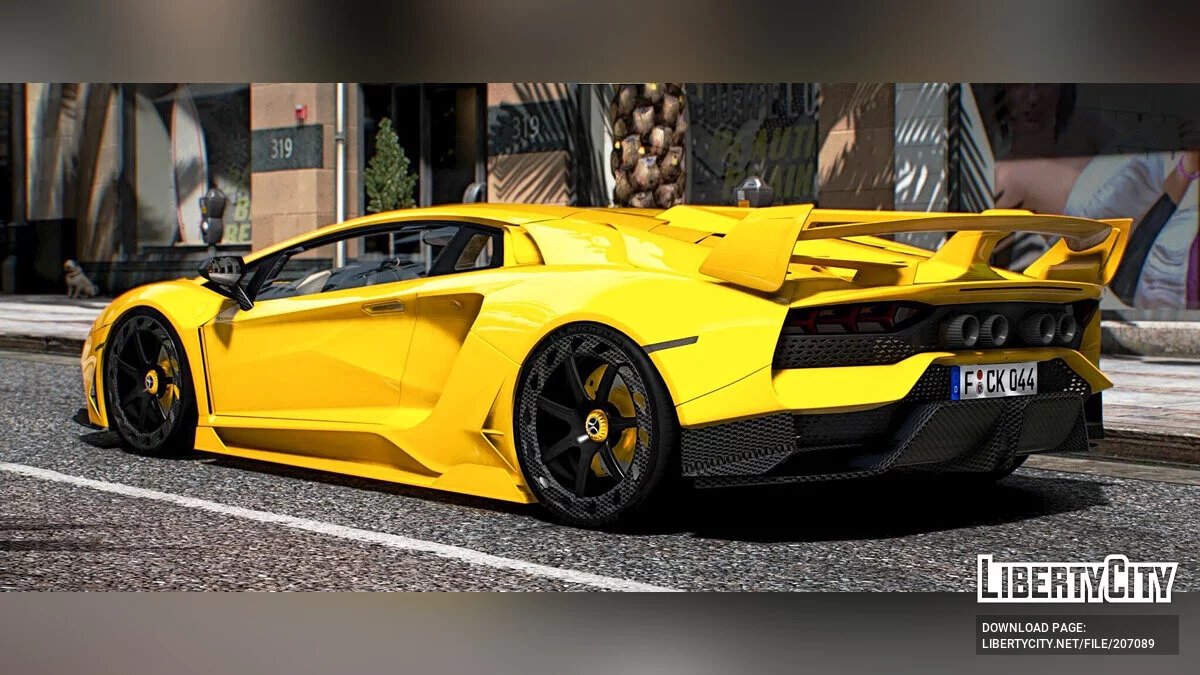 2019 Lamborghini SVJ Cabrera / GTA 5