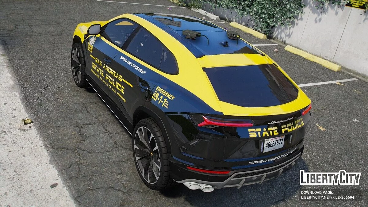 2019 Lamborghini Urus Speed Enforcement / GTA 5