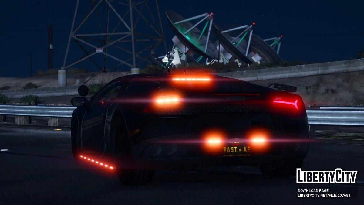 Lamborghini Huracan Speed Enforcement Unit Unmarked / GTA 5