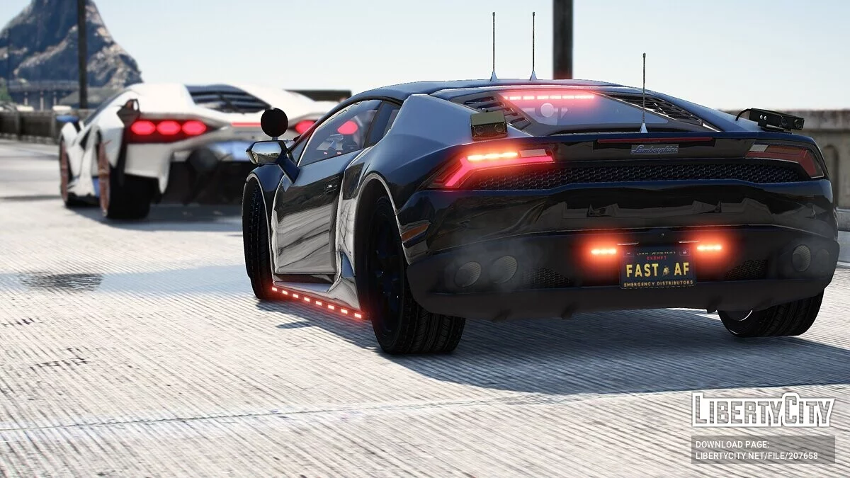Lamborghini Huracan Speed Enforcement Unit Unmarked / GTA 5