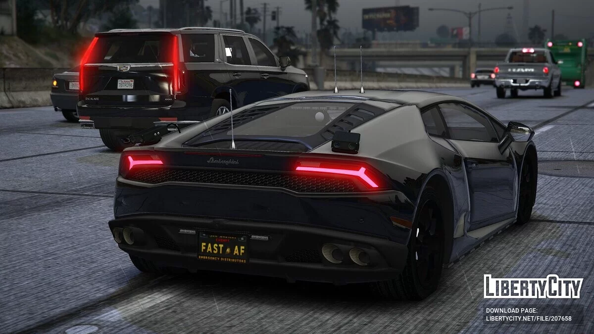 Lamborghini Huracan Speed Enforcement Unit Unmarked / GTA 5
