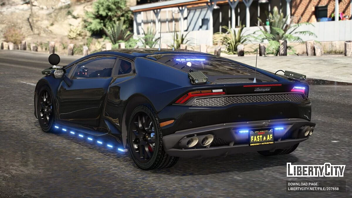 Lamborghini Huracan Speed Enforcement Unit Unmarked / GTA 5