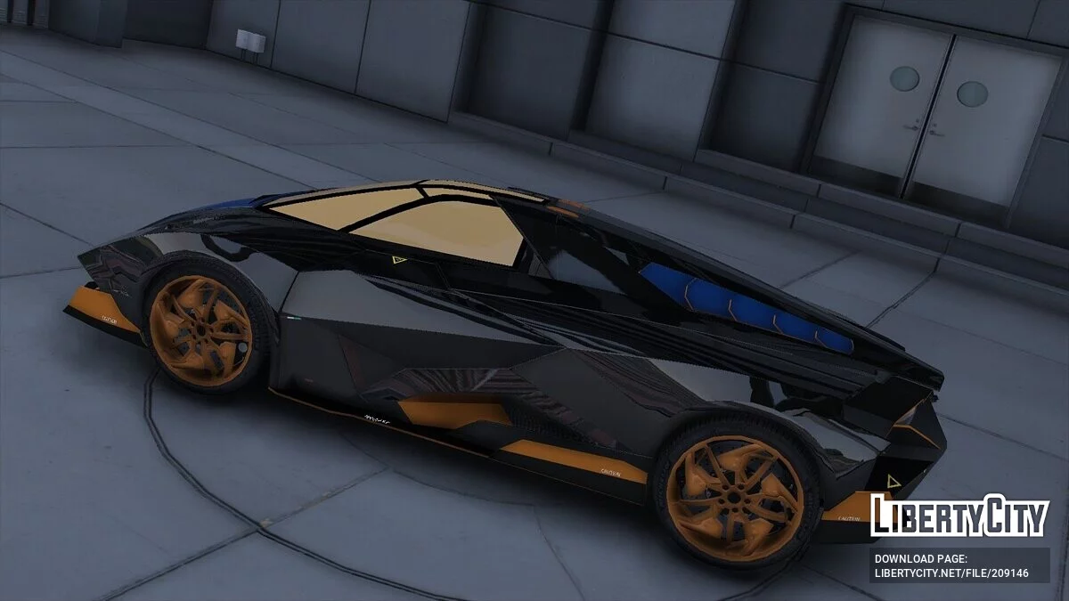 Lamborghini Egoista v1.1 / GTA 5
