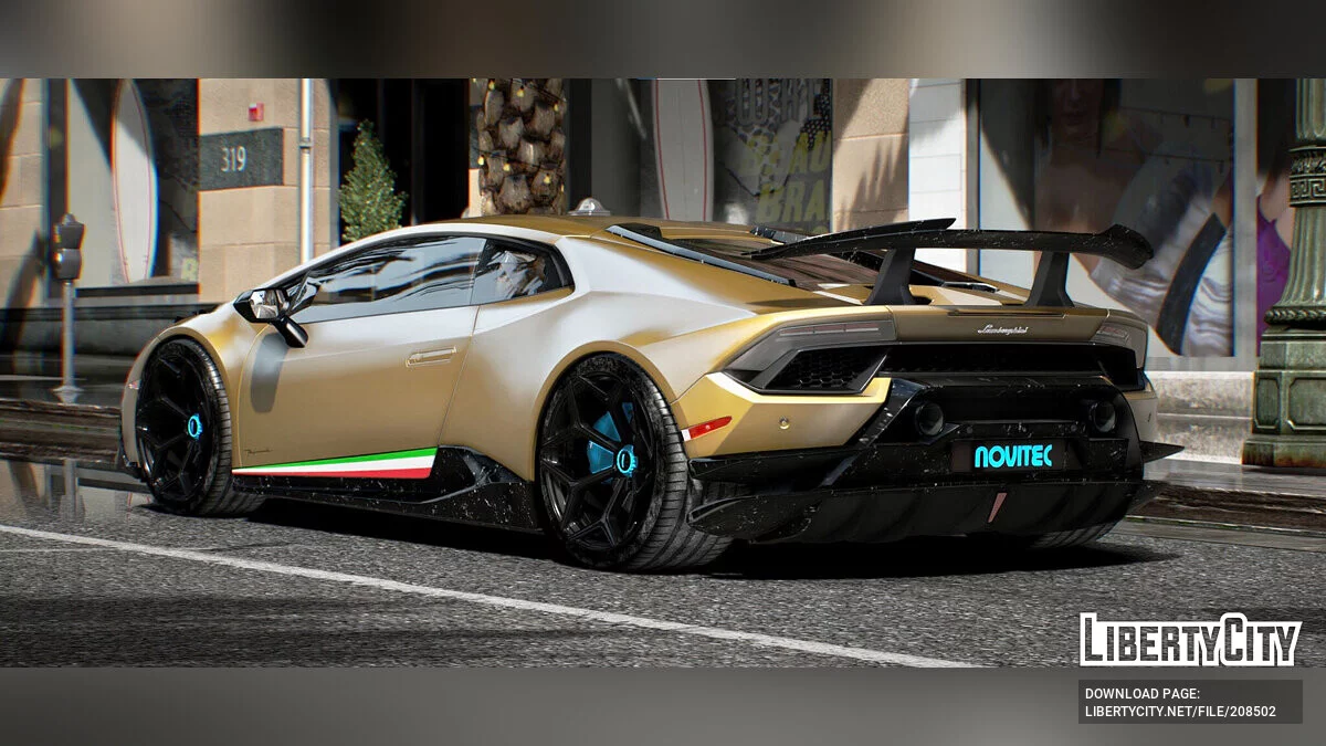 Lamborghini Huracan Novitec 2022 / GTA 5