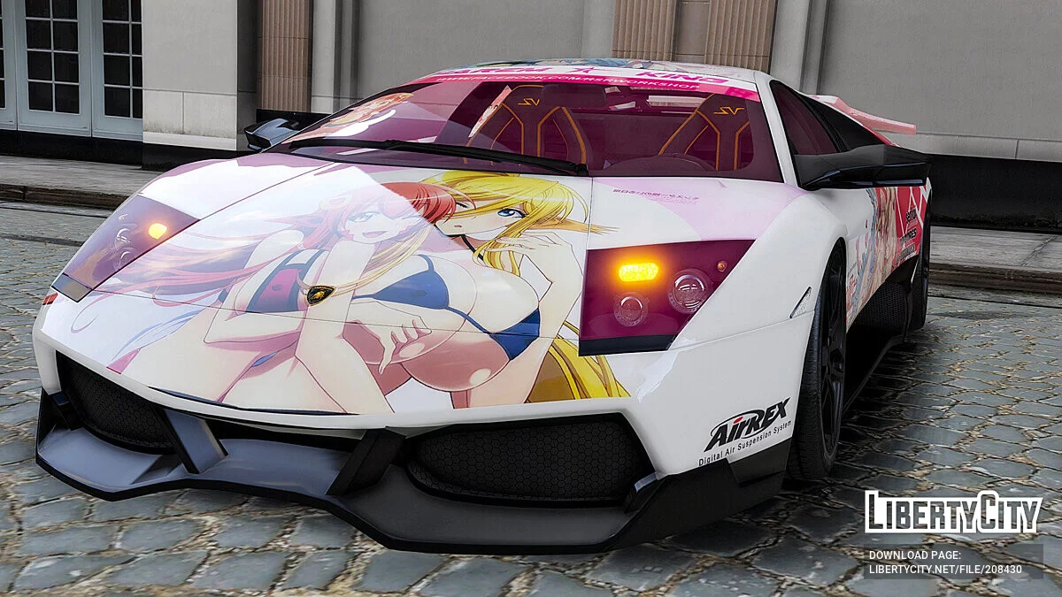 Lamborghini Murcielago Monster Musume Itasha / GTA 5