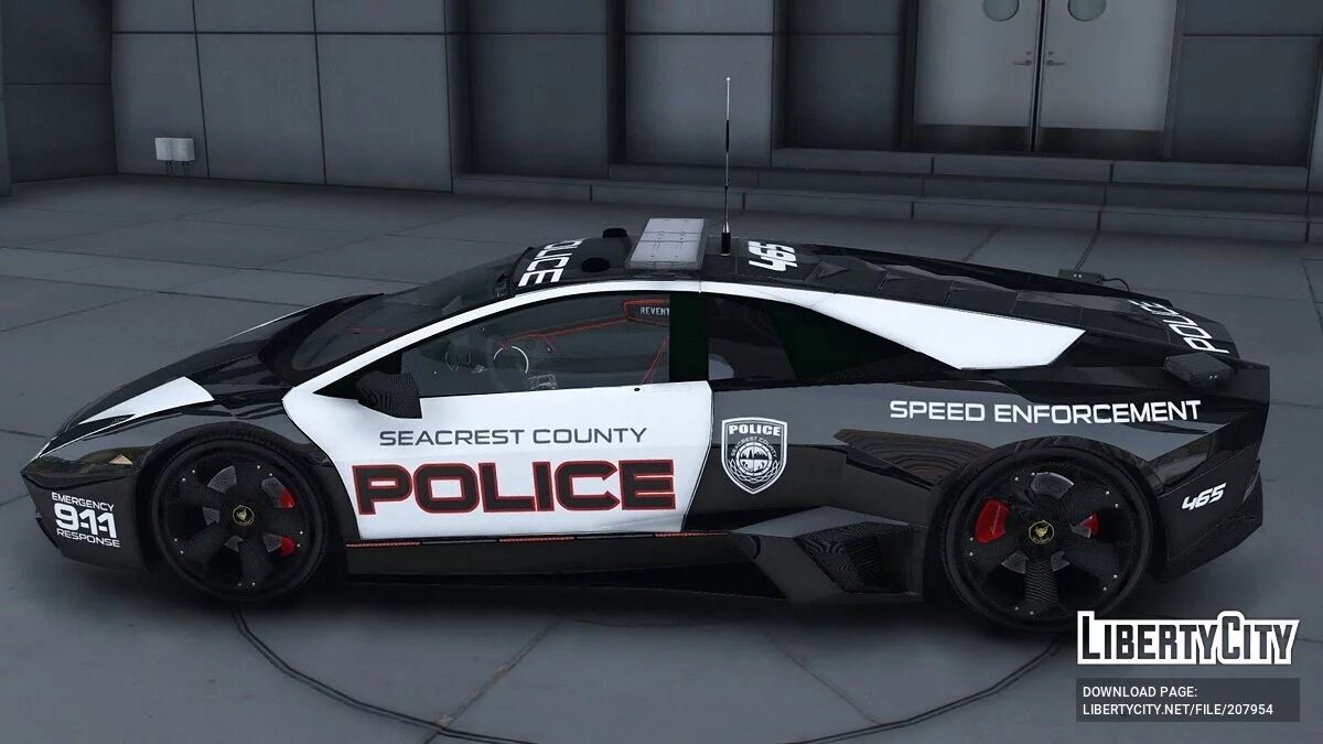 Lamborghini Reventon Police / GTA 5