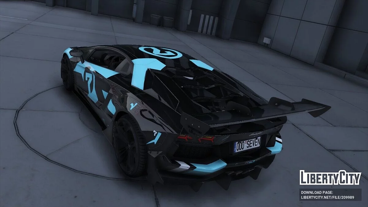 Lamborghini Aventador Sev7en / GTA 5