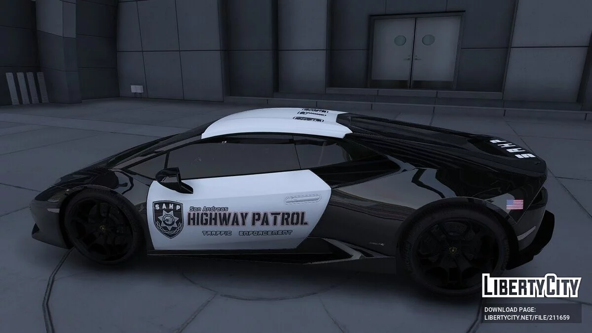 Lamborghini Huracan HIGHWAY PATROL / GTA 5