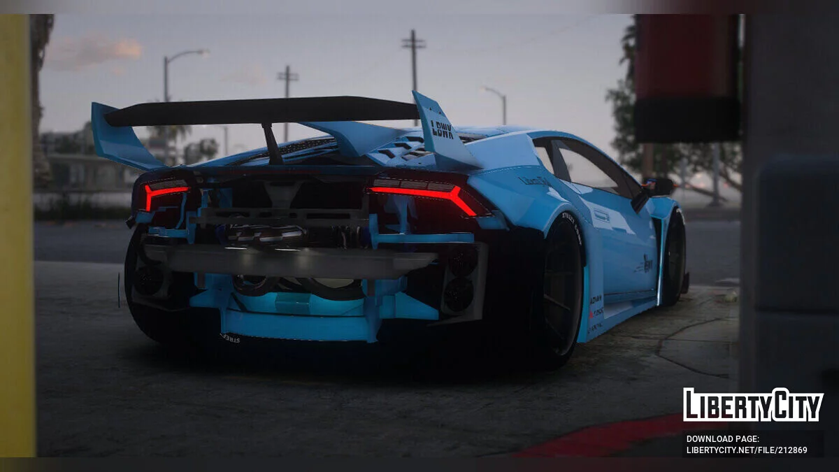 2020 Lamborghini Huracan Liberty Walk Silhouette Twin Turbo / GTA 5