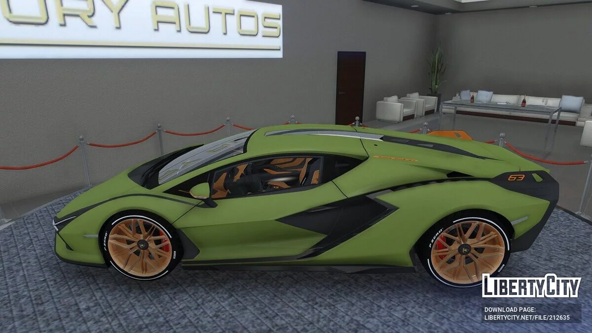 Lamborghini Sian / GTA 5