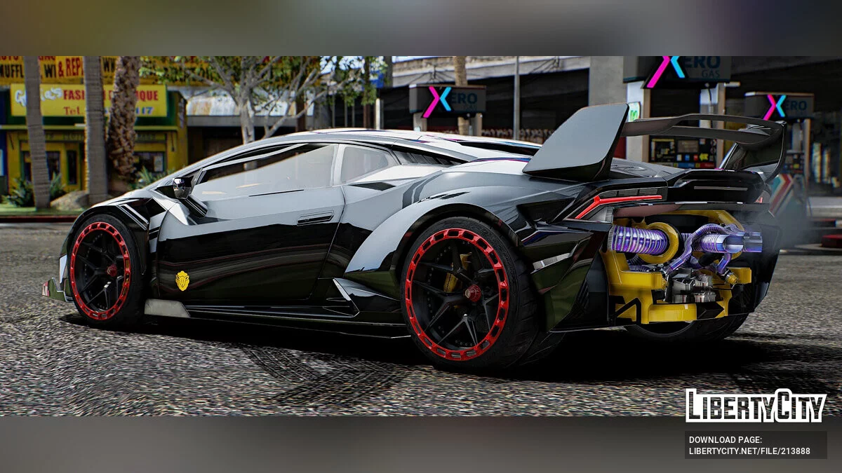 2023 Twin Turbo Widebody Huracan Tecnica / GTA 5