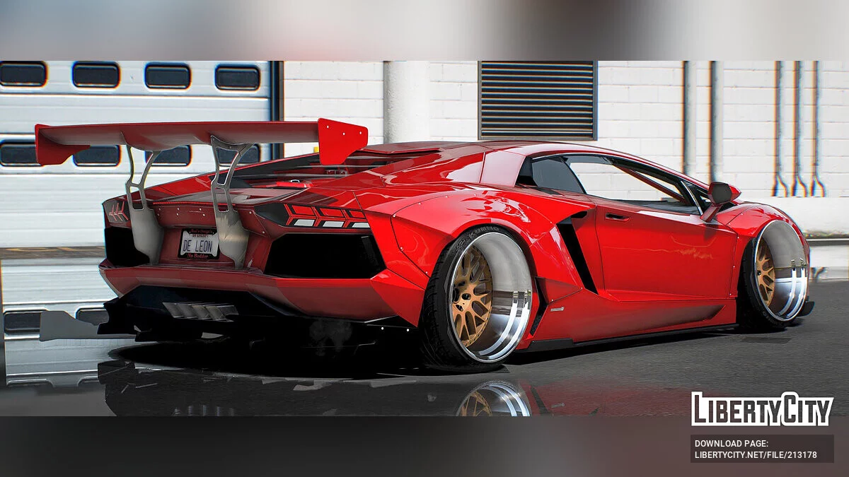 Lamborghini Aventador LibertyWalk / GTA 5