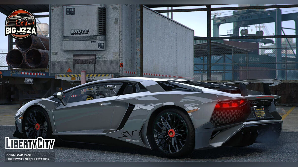 Lamborghini Aventador LP750-4 SV 2016 v1.0 / GTA 5