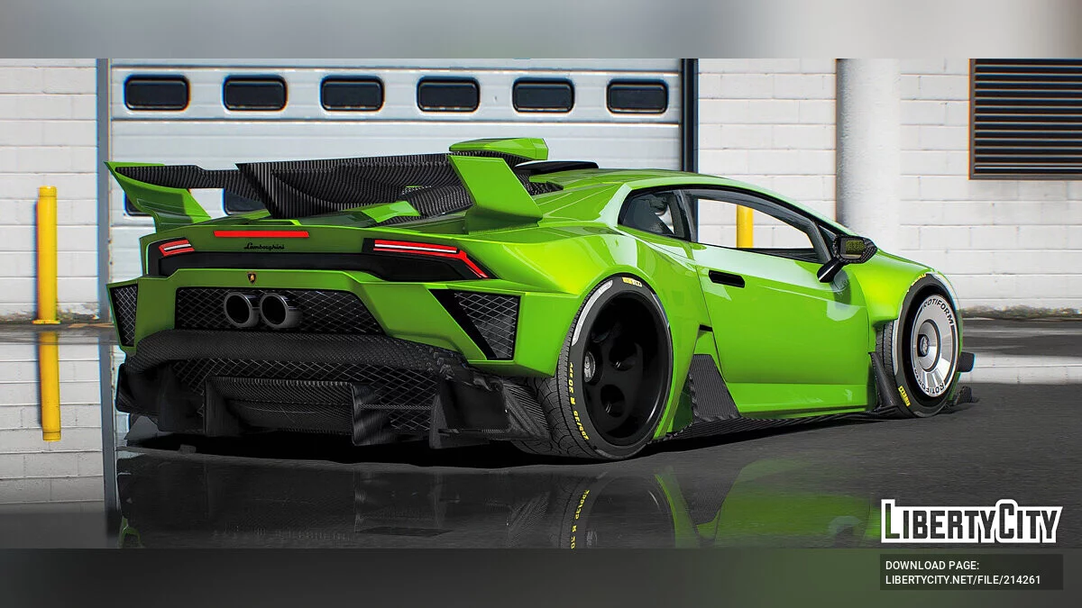 Lamborghini Huracan WideBody / GTA 5
