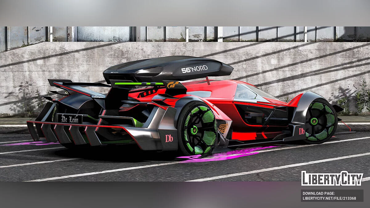 Lamborghini V12 Vision GT DTM / GTA 5