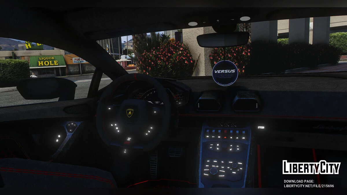 Lamborghini Huracan Peformante Police Modern Lights / GTA 5