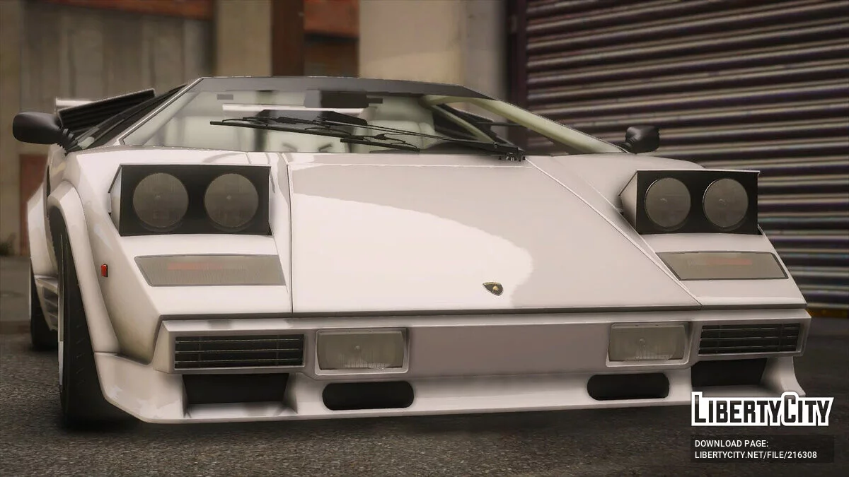 1985 Lamborghini Countach 5000QV / GTA 5