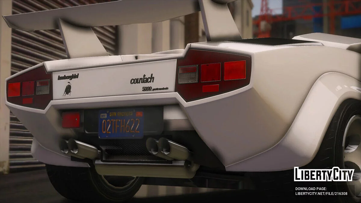 1985 Lamborghini Countach 5000QV / GTA 5