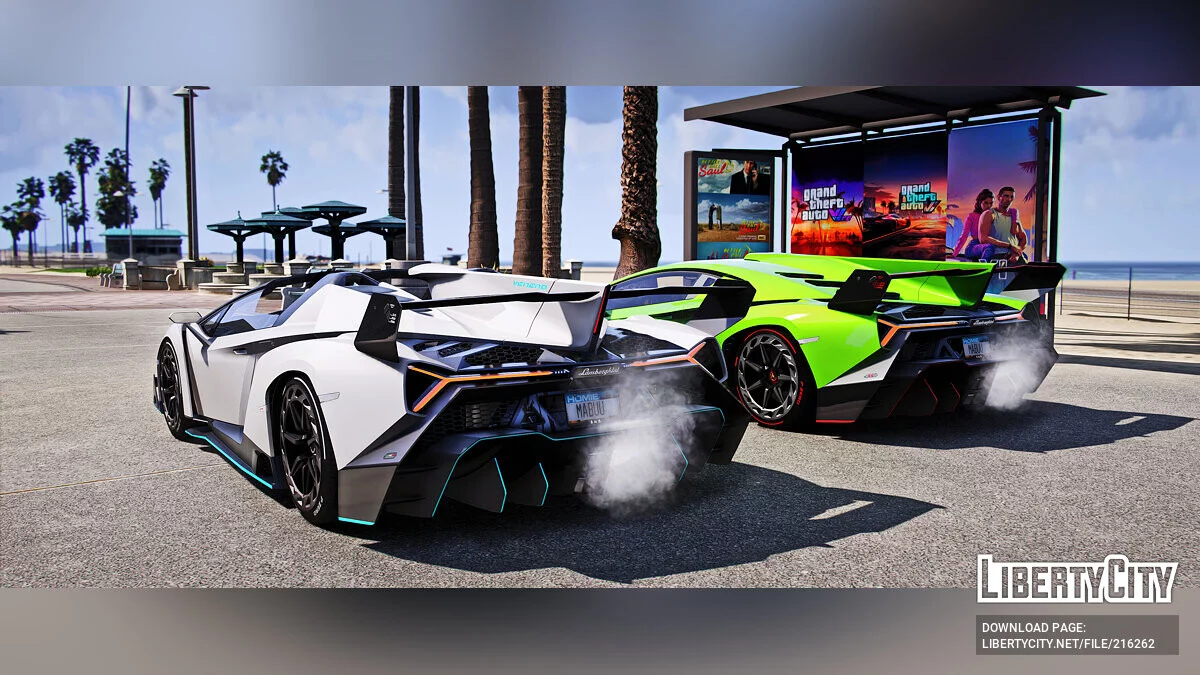 2013 Lamborghini Veneno and Roadster / GTA 5
