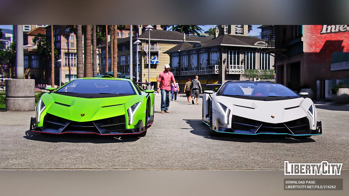 2013 Lamborghini Veneno and Roadster / GTA 5