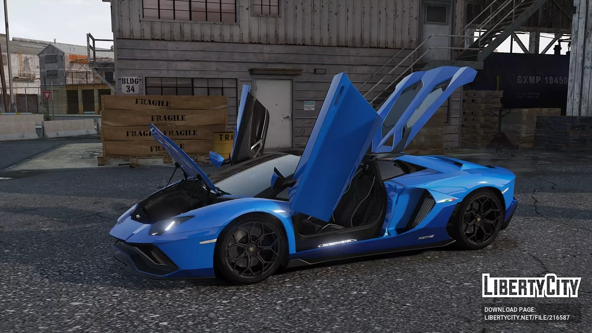 2022 Lamborghini Aventador Ultimae LP780-4 Roadster / GTA 5