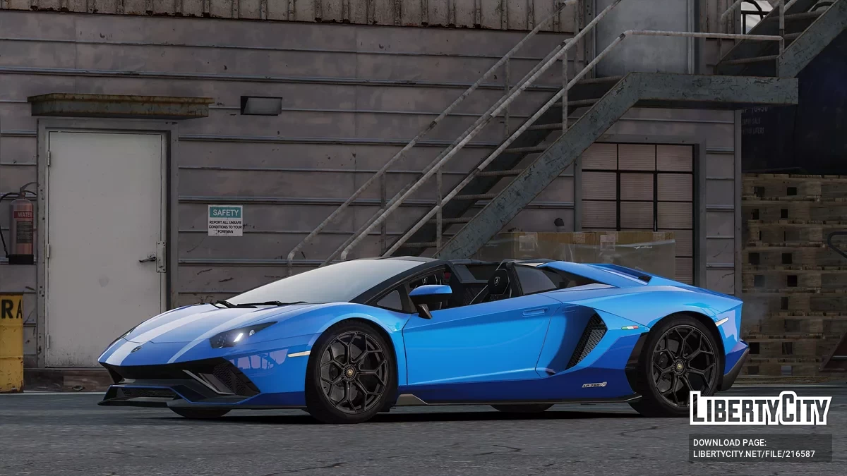 2022 Lamborghini Aventador Ultimae LP780-4 Roadster / GTA 5